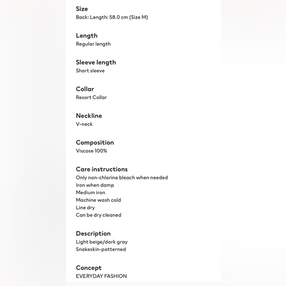 Voluminous Resort Button Down Shirt - Picture 6 of 7